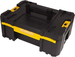DeWALT - 1 Compartment 1 Drawer Tool Organizer - 12-1/4" Wide x 6-7/8" Deep x 6-55/64" High, Structural Foam, Black/Yellow - Americas Industrial Supply