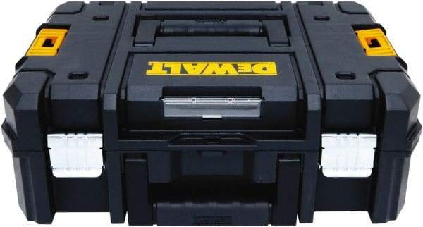 DeWALT - Tool Box - 17-1/4" Wide x 6-3/8" Deep x 13" High, Structural Foam, Black - Americas Industrial Supply