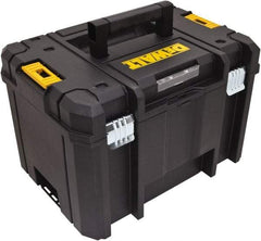 DeWALT - 1 Tray Tool Box - 17-1/4" Wide x 13" Deep x 11-7/8" High, Structural Foam, Black - Americas Industrial Supply