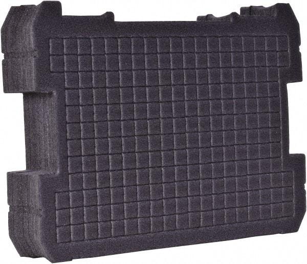 DeWALT - Tool Box Foam Foam Insert - 12-51/64" Wide x 16-51/64" Deep x 2-51/64" High, Gray, For DWST17808, DWST17807, DWST17805 - Americas Industrial Supply