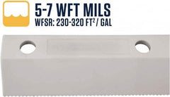 SEYMOUR-MIDWEST - 18" Rubber Blade Floor Squeegee - Threaded End, Single Edge, Gray, Use with 78255 - Americas Industrial Supply