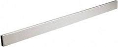 ECONOCO - 1/2" Wide, 1-1/2 High, Open Shelving Accessory/Component - Steel, Satin Chrome Finish, 24" Long, Use with 1-1/4" Hangrail Brackets - Americas Industrial Supply