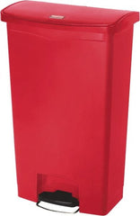 Rubbermaid - 18 Gal Rectangle Unlabeled Trash Can - Exact Industrial Supply