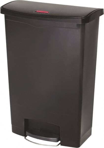 Rubbermaid - 24 Gal Rectangle Unlabeled Trash Can - Exact Industrial Supply