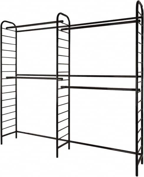 ECONOCO - 16" Wide, 88 High, Open Shelving Accessory/Component - Steel, Semi-Gloss Finish, 96" Long, Use with Ladder System - Americas Industrial Supply