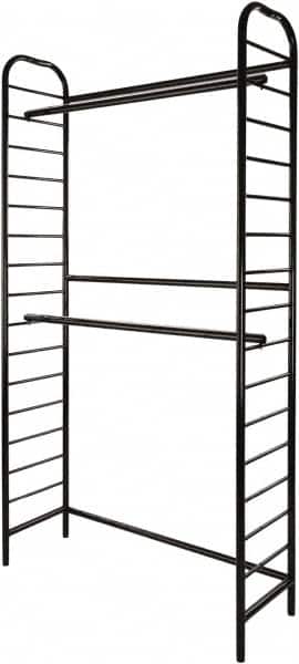 ECONOCO - 16" Wide, 88 High, Open Shelving Accessory/Component - Steel, Semi-Gloss Finish, 48" Long, Use with Ladder System - Americas Industrial Supply