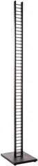 ECONOCO - 12" Wide, 73 High, Open Shelving Accessory/Component - Steel, Matte Finish, 15" Long, Use with Mini-Ladder System - Americas Industrial Supply