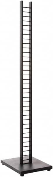 ECONOCO - 12" Wide, 54 High, Open Shelving Accessory/Component - Steel, Matte Finish, 15" Long, Use with Mini-Ladder System - Americas Industrial Supply