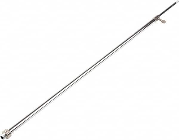 ECONOCO - Adjustable Heavy-Duty Framing Upright - 36" High, Chrome - Americas Industrial Supply