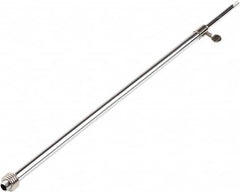 ECONOCO - Adjustable Heavy-Duty Framing Upright - 24" High, Chrome - Americas Industrial Supply