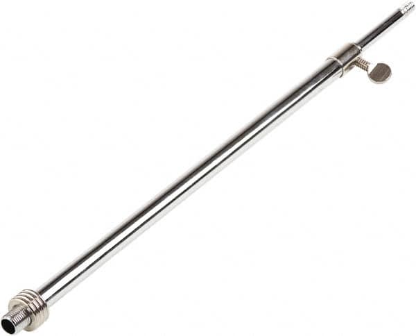 ECONOCO - Adjustable Heavy-Duty Framing Upright - 18" High, Chrome - Americas Industrial Supply