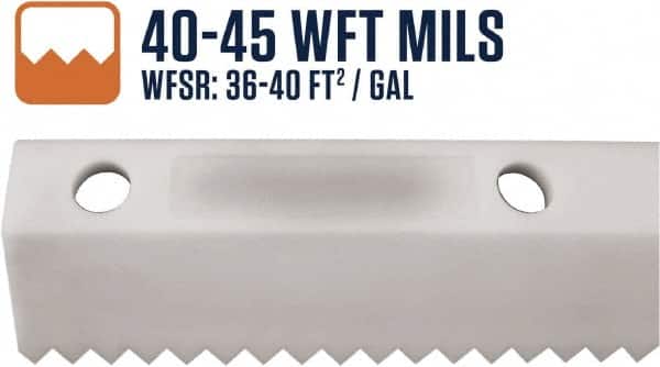 SEYMOUR-MIDWEST - 26" Rubber Blade Floor Squeegee - Threaded End, Single Edge, Gray, Use with 78256 - Americas Industrial Supply