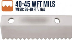 SEYMOUR-MIDWEST - 26" Rubber Blade Floor Squeegee - Threaded End, Single Edge, Gray, Use with 78256 - Americas Industrial Supply