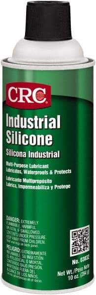 CRC - 16 oz Aerosol Silicone Lubricant - Clear, -40°F to 400°F, Food Grade - Americas Industrial Supply