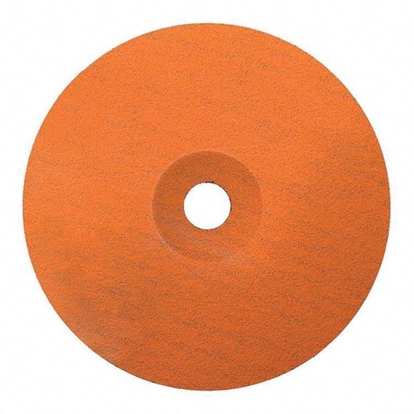 WALTER Surface Technologies - 7" Diam 7/8" Hole 24 Grit Fiber Disc - Ceramic - Americas Industrial Supply