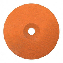 WALTER Surface Technologies - 7" Diam 7/8" Hole 24 Grit Fiber Disc - Ceramic - Americas Industrial Supply