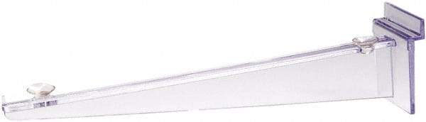 ECONOCO - Clear Shelf Bracket - 12" Long - Americas Industrial Supply