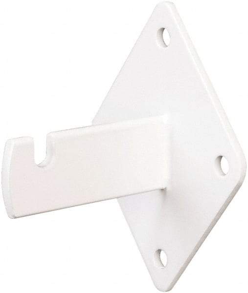 ECONOCO - Semi-Gloss Wall Bracket - 3-3/4" Long, 3" Wide - Americas Industrial Supply