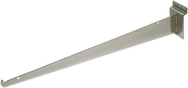 ECONOCO - Chrome Coated Shelf Bracket - 16" Long - Americas Industrial Supply