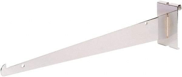 ECONOCO - Chrome Coated Shelf Bracket - 14" Long - Americas Industrial Supply