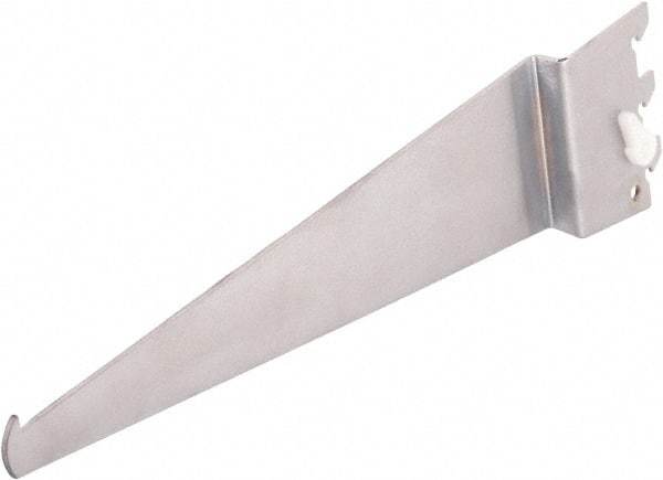 ECONOCO - Satin Chrome Coated Offset Bracket - 12" Long - Americas Industrial Supply