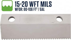 SEYMOUR-MIDWEST - 26" Rubber Blade Floor Squeegee - Threaded End, Single Edge, Gray, Use with 78256 - Americas Industrial Supply