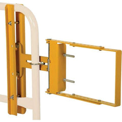 Vestil - Steel Self Closing Rail Safety Gate - Fits 16 to 26" Clear Opening, 12" Door Height, - Americas Industrial Supply