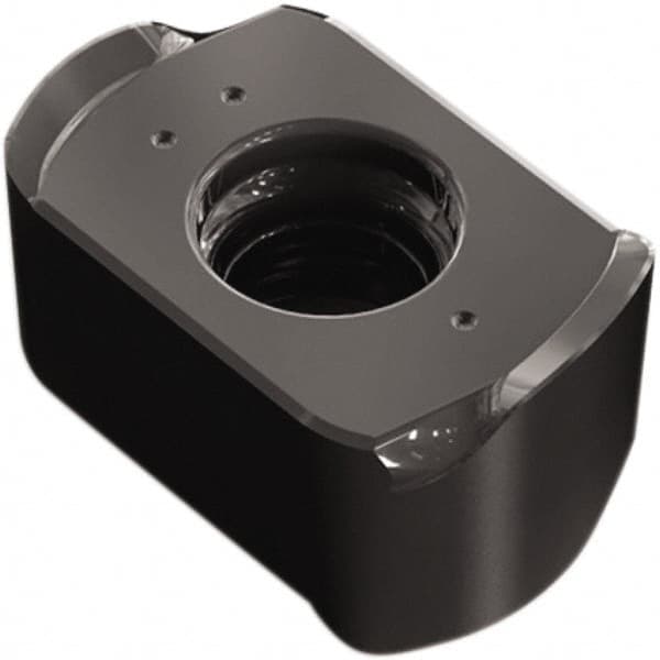 Seco - LOHT060310 Grade T350M Carbide Milling Insert - TiCN/Al2O3 Finish, 1/8" Thick, 1/4" Inscribed Circle - Americas Industrial Supply