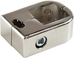 ECONOCO - Open Shelving Accessory/Component - Steel, Chrome Finish, Use with Grid Panels & Cubbies - Americas Industrial Supply