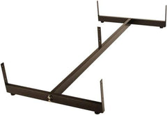 ECONOCO - 24-1/2" Wide, Open Shelving Accessory/Component - Steel, 49-1/2" Long, Use with Grid Panels - Americas Industrial Supply