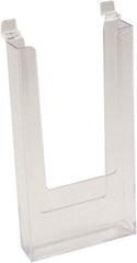 ECONOCO - 4-1/2" Wide x 1" Deep x 9" High, 1 Compartment, Acrylic Literature Holder - Clear, 4-7/16" Compartment Width x 13/16" Compartment Depth x 8-1/4" Compartment Height - Americas Industrial Supply