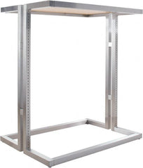 ECONOCO - 1 Shelf, Multi-Merchandiser Display Rack - 34" Wide x 54" High x 48" Deep - Americas Industrial Supply