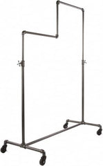 ECONOCO - Gray Double Tier Ballet Display Rack - 49-5/8" Wide x 78" High x 23-1/4" Deep - Americas Industrial Supply