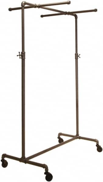 ECONOCO - Gray Adjustable Ballet Display Rack - 41" Wide x 72" High x 22" Deep - Americas Industrial Supply