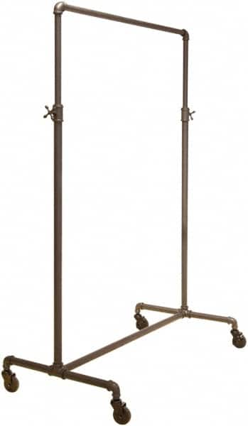 ECONOCO - Gray Adjustable Ballet Display Rack - 41" Wide x 72" High x 22" Deep - Americas Industrial Supply