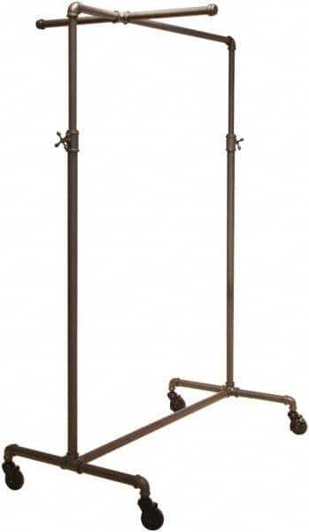 ECONOCO - Gray Adjustable Ballet Display Rack - 41" Wide x 72" High x 22" Deep - Americas Industrial Supply