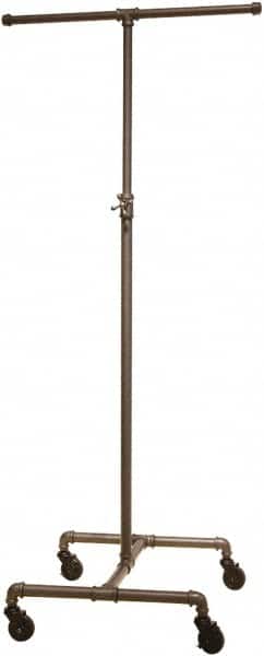 ECONOCO - Gray 2-Way Display Rack - 21" Wide x 72" High x 21" Deep - Americas Industrial Supply