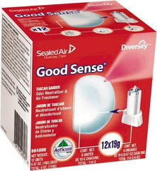 Diversey - White Air Freshener Dispenser - No Battery Required - Americas Industrial Supply