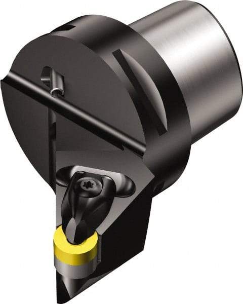 Sandvik Coromant - Right Hand Cut, Size C6, RNMG 43 Insert Compatiblity, Modular Turning & Profiling Cutting Unit Head - 45mm Ctr to Cutting Edge, 65mm Head Length, Through Coolant, Series T-Max P - Americas Industrial Supply
