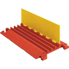 Checkers - On Floor Cable Covers Cover Material: Polyurethane Number of Channels: 4 - Americas Industrial Supply