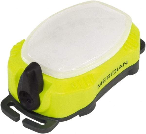 Princeton Tec - White, Red LED Bulb, 100 Lumens, Spotlight/Lantern Flashlight - Neon Yellow Plastic Body, 3 AAA Alkaline Batteries Included - Americas Industrial Supply