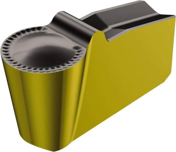Sandvik Coromant - 60N151.2-5P Grade 4225, Carbide Grooving Insert - 3.7mm Max Depth of Cut, Neutral, 4mm Corner Radius, TiCN/Al2O3/TiN Finish - Americas Industrial Supply