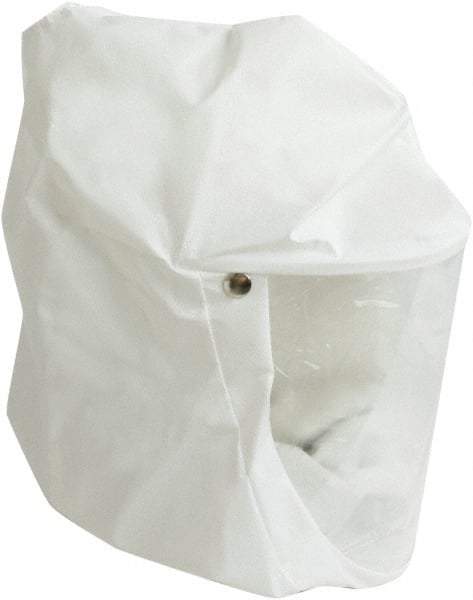 North - Universal Size, PAPR/SAR Compatible Headcover with Face Shield - Polypropylene, Compatible with North PA100 Series Hoods - Americas Industrial Supply