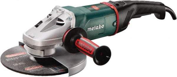 Metabo - 9" Wheel Diam, 6,600 RPM, Corded Angle & Disc Grinder - 5/8-11 Spindle - Americas Industrial Supply