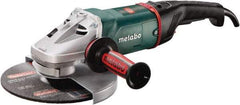 Metabo - 9" Wheel Diam, 6,600 RPM, Corded Angle & Disc Grinder - 5/8-11 Spindle - Americas Industrial Supply