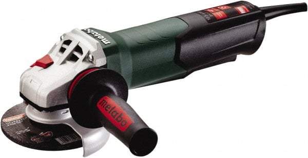 Metabo - 6" Wheel Diam, 9,600 RPM, Corded Angle & Disc Grinder - 5/8-11 Spindle, 120 Volts, 10.5 Amps - Americas Industrial Supply