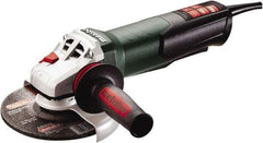 Metabo - 6" Wheel Diam, 9,600 RPM, Corded Angle & Disc Grinder - 5/8-11 Spindle, 120 Volts, 13.5 Amps - Americas Industrial Supply