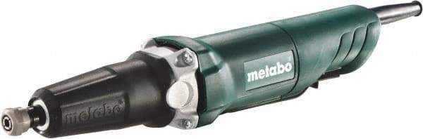 Metabo - 1/4 Inch Collet, 25,000 RPM, Straight, Electric Die Grinder - 120 Volt, 3.5 Amp - Americas Industrial Supply