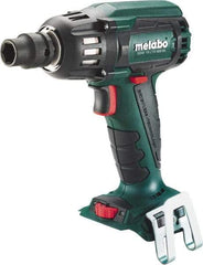 Metabo - 1/2" Drive 18 Volt Pistol Grip Cordless Impact Wrench & Ratchet - 2,150 RPM, 295 Ft/Lb Torque, Lithium-Ion Batteries Not Included - Americas Industrial Supply