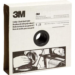 3M - 1-1/2" x 20 Yd 120 Grit Aluminum Oxide Shop Roll - Fine Grade - Americas Industrial Supply